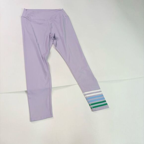 Addison Bay Leggings Womens XL Lavender Mid-Rise Everyday Legging NWT Activewear - Picture 1 of 12